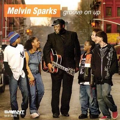 Album cover for Melvin Sparks' "Groove on Up" CD