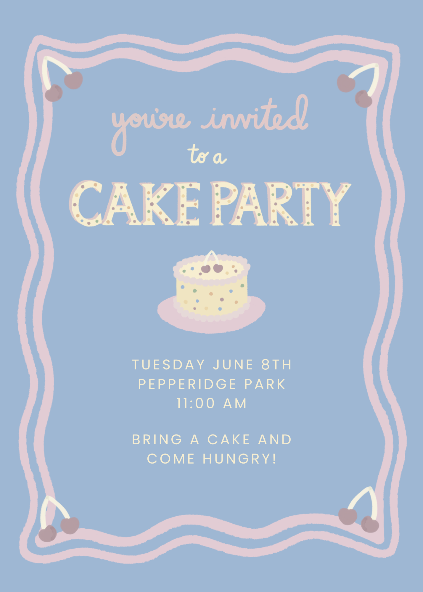 Cake Party Cherries Invitation.png