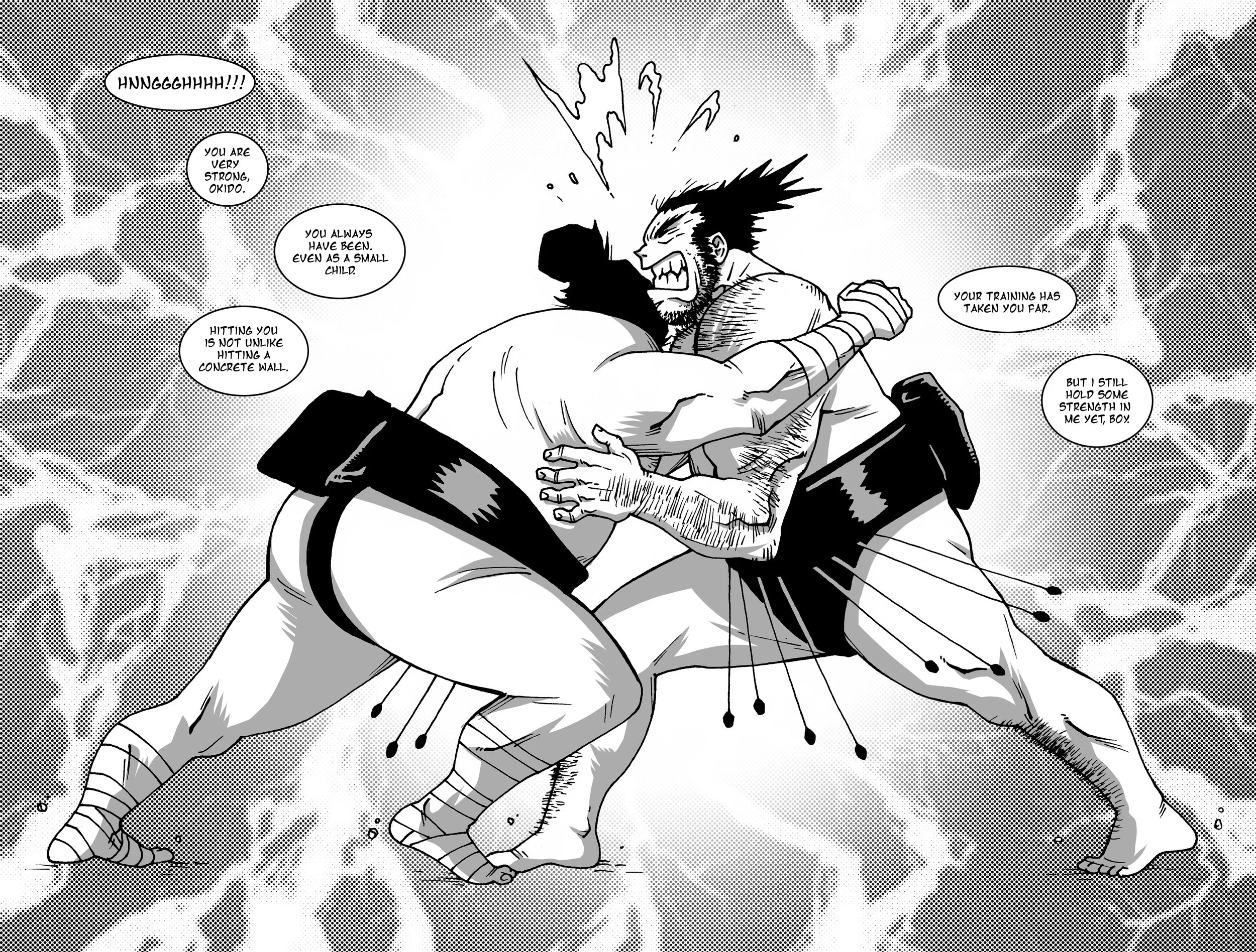 KUMA AND THE ONE EYED DEMON PG. 08 AND 09.jpg