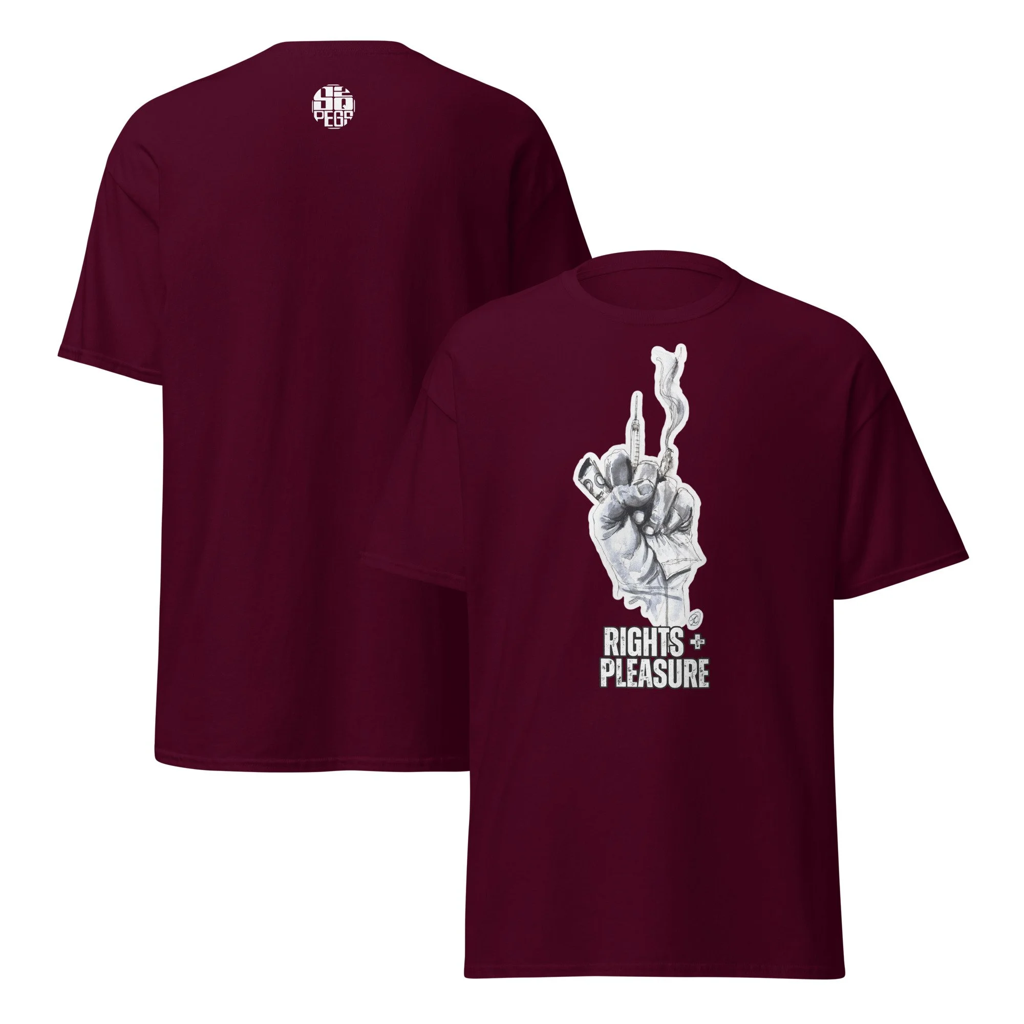 unisex-classic-tee-maroon-front-and-back-6aaa1f4a16044.jpg