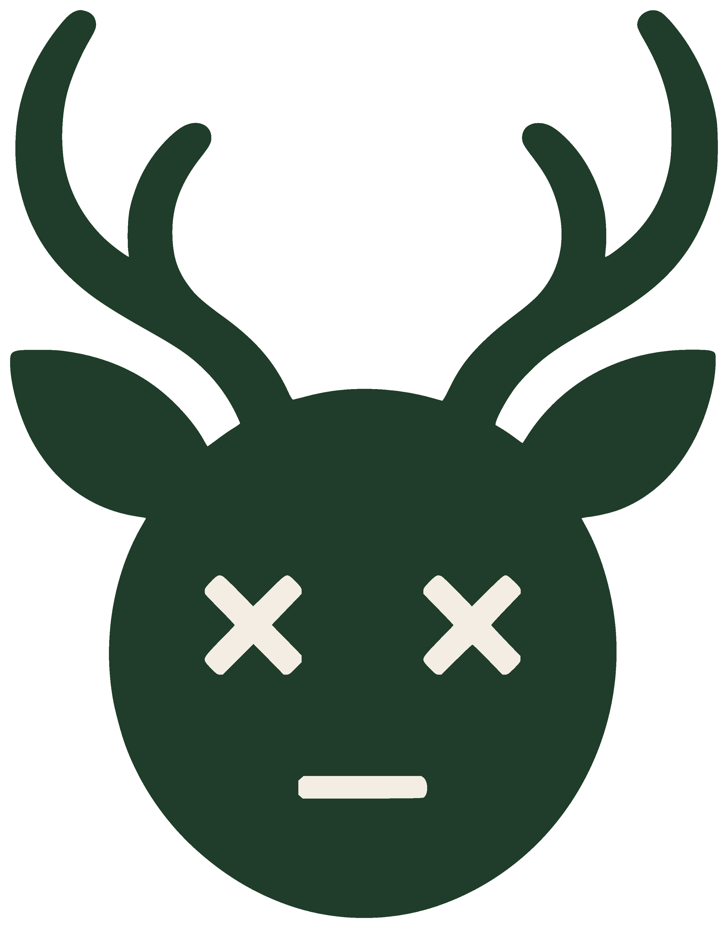 ALLTHEGEAR deer logo