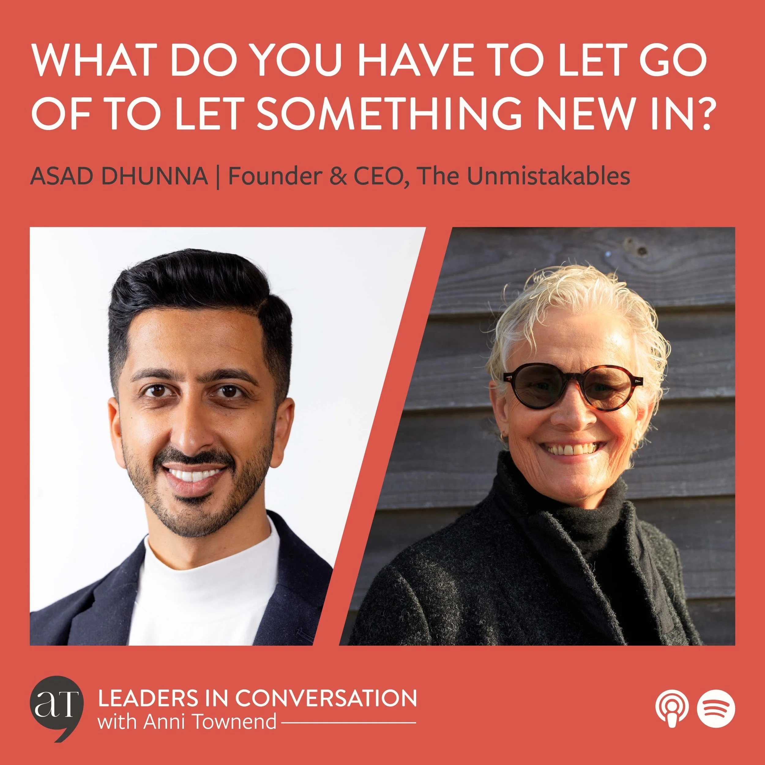 What do you have to let go of to let something new in?