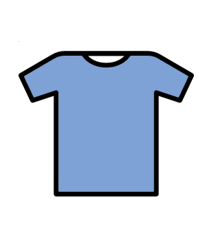 Boiler Plate Tee / Blue
