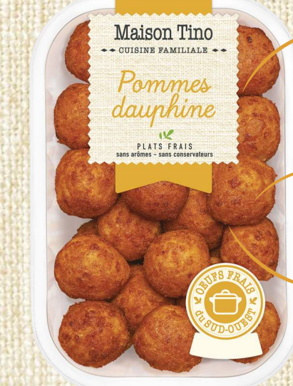 Gozoki-Maison Tino-Dauphine Potatoes-Pre-cooked, Retail Pack-(CHILLED)