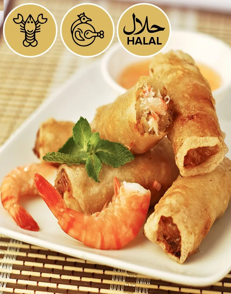 Foo Seng-Vietnamese Chicken and Prawn Roll-Catering and Retail Pack Sizes (FROZEN)