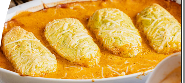 Gozoki-Hake with Lobster Sauce-Pre-cooked-Catering Pack Size (CHILLED)