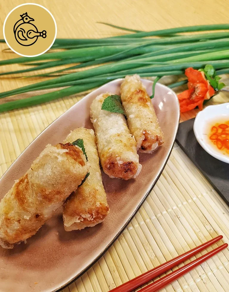 Foo Seng-Vietnamese Chicken Roll-Catering and Retail Pack Sizes (FROZEN)