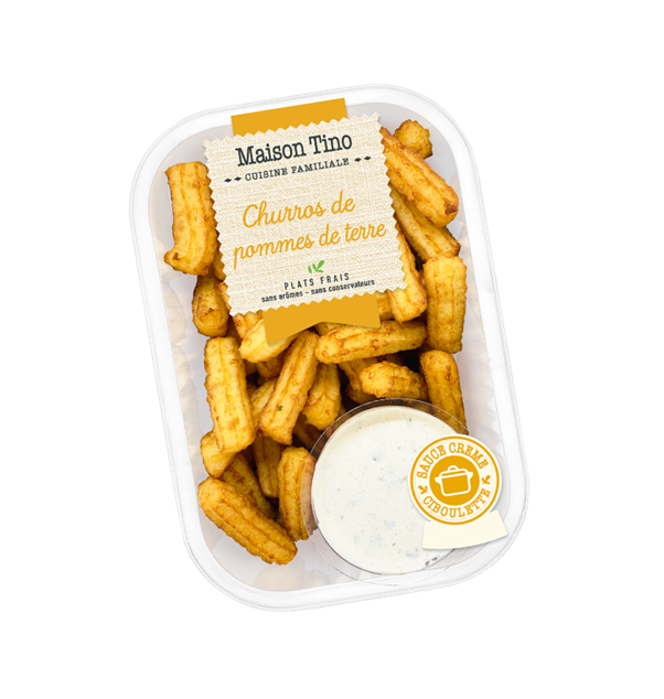 Gozoki-Maison Tino-Churros Potatoes-Retail Pack Size (CHILLED)