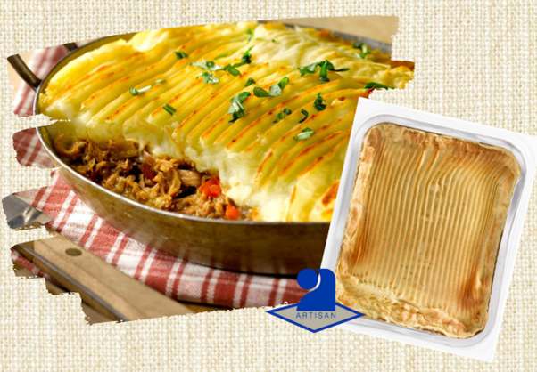 Gozoki-Duck Parmentier-Pre Cooked. Retail and Catering Pack sizes (CHILLED)