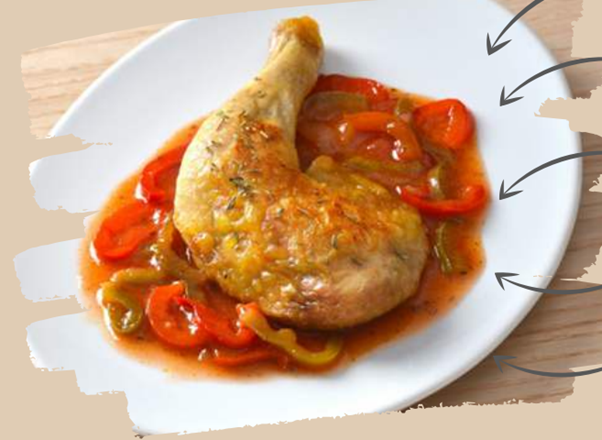 Gozoki-Basque Chicken Pre-Cooked-Catering Pack Size (CHILLED)