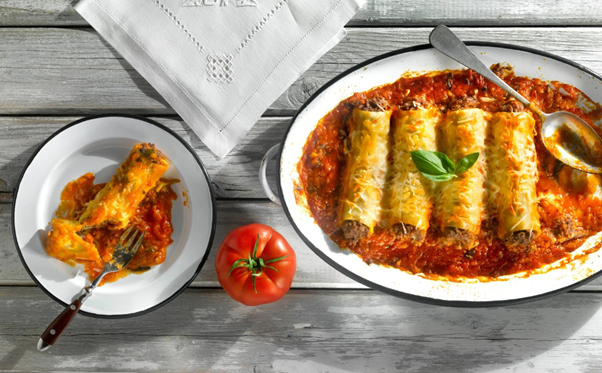 Gozoki-Beef Cannelloni-Pre-cooked-Retail and Catering Packs (CHILLED)