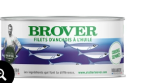 Anchovy Fillets in oil-850g -spine removed, virtually no bones