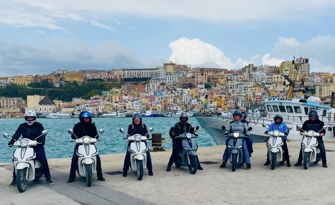 Scootering in Sicily