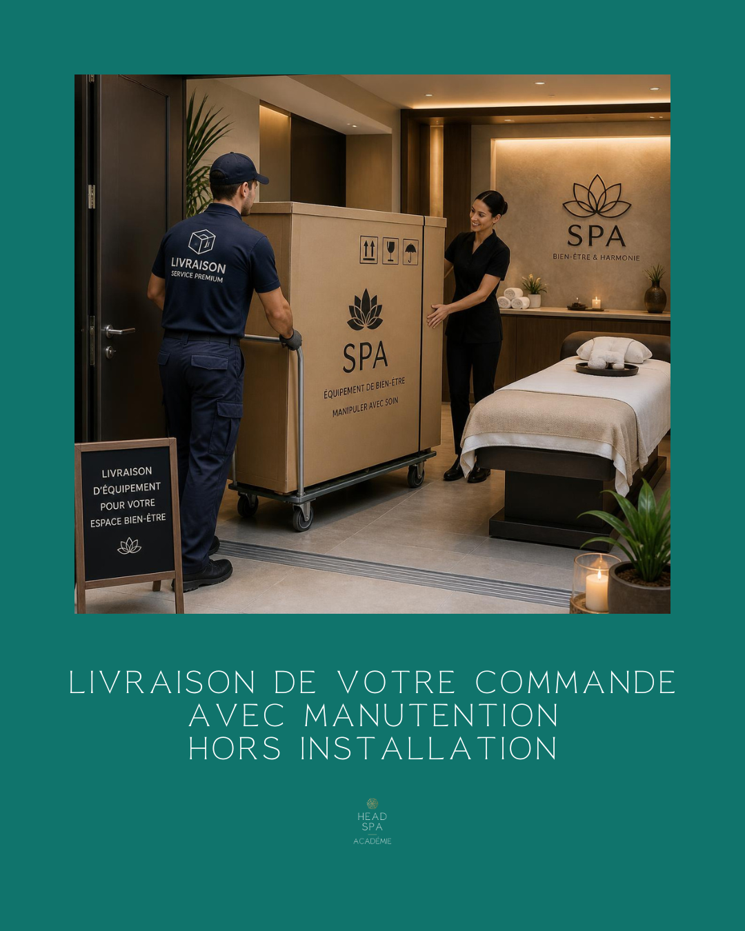 Option - Livraison avec manutention