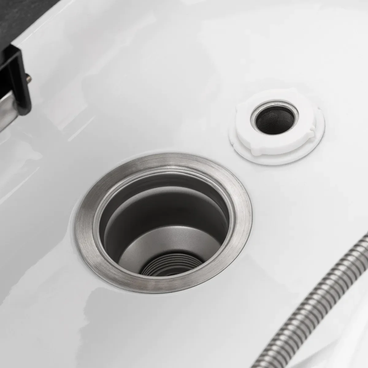Bac de lavage head spa Gabbiano évacuation ouverte sans filtre.webp