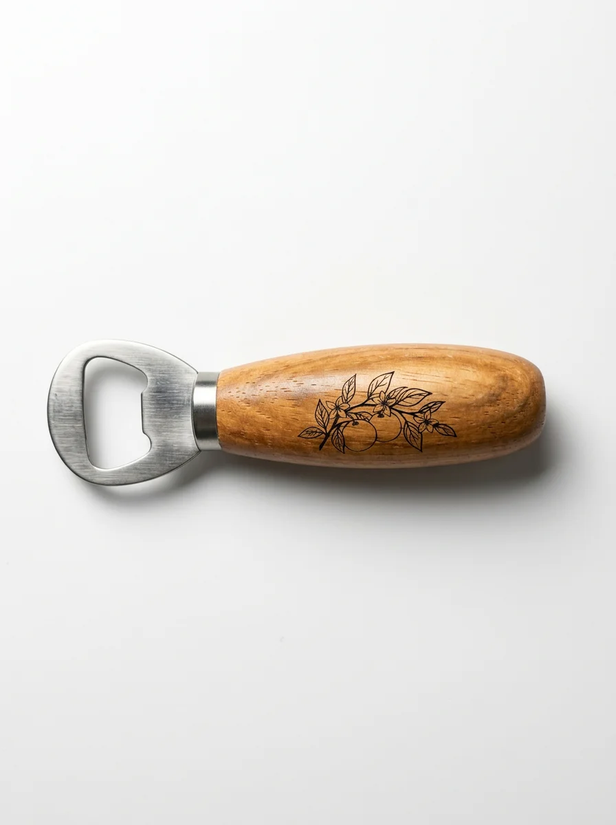 OMC Wooden Bottle Opener