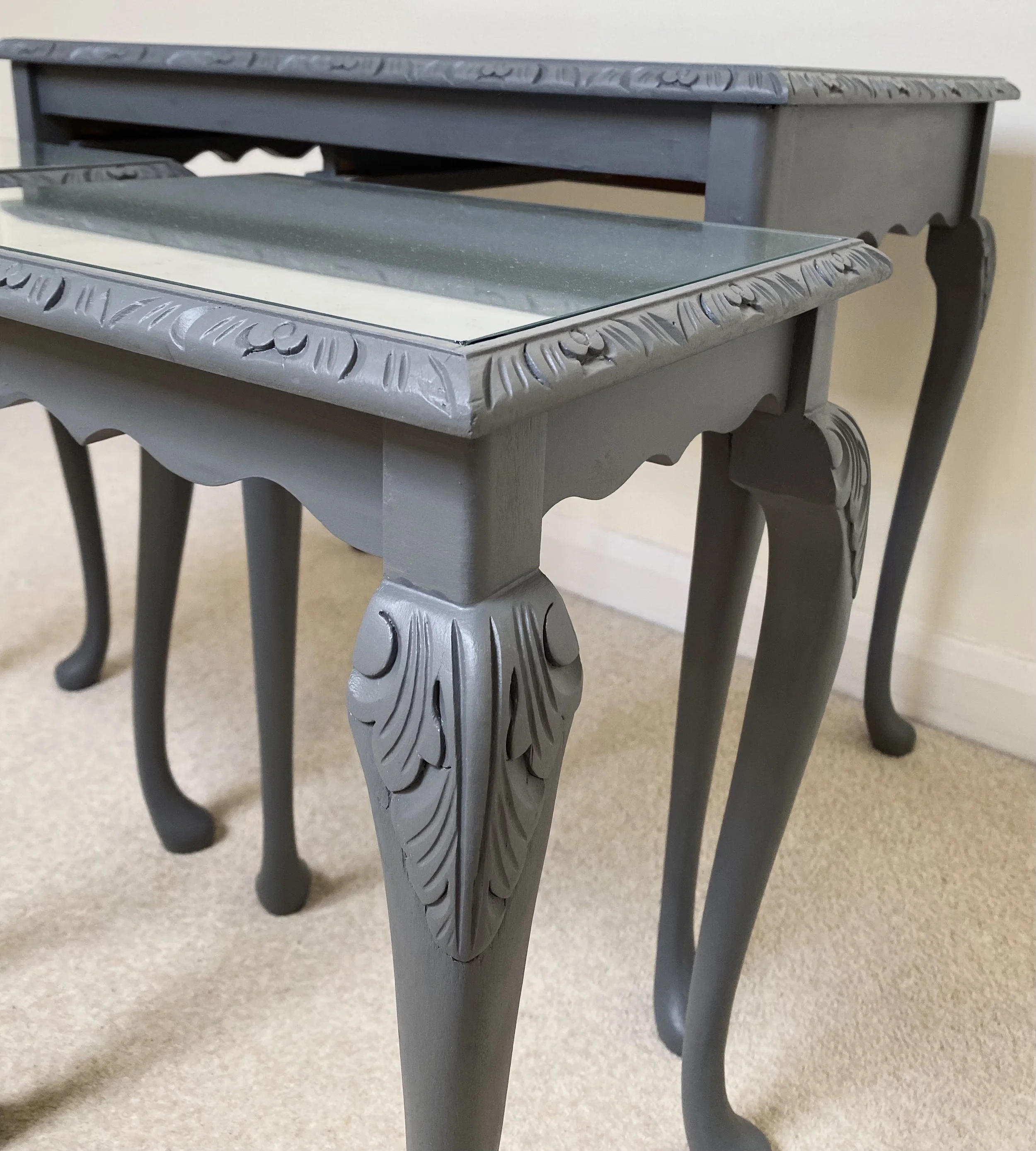 Charcoal Nest of Tables Trio