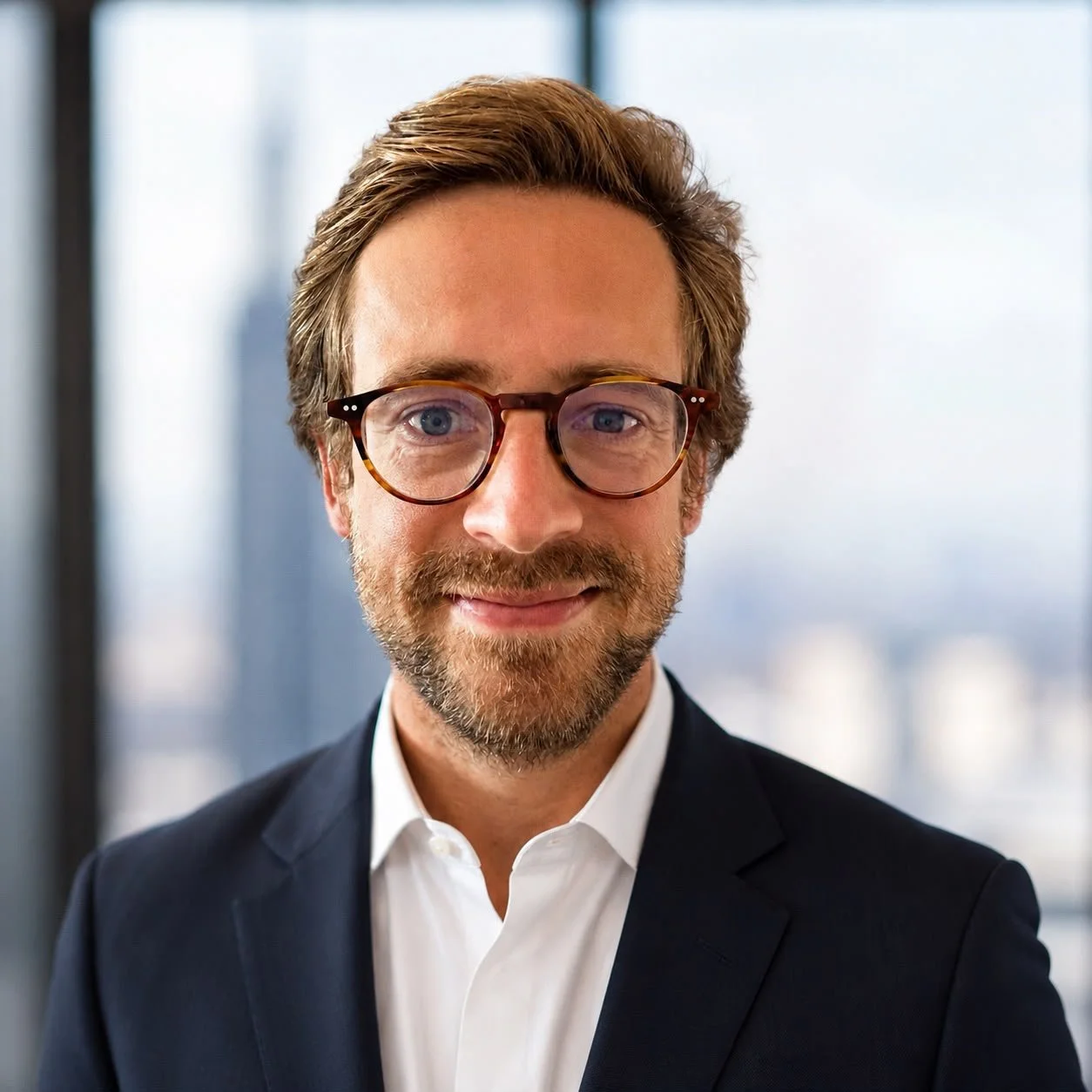 Ana's client Edouard Escande Portrait