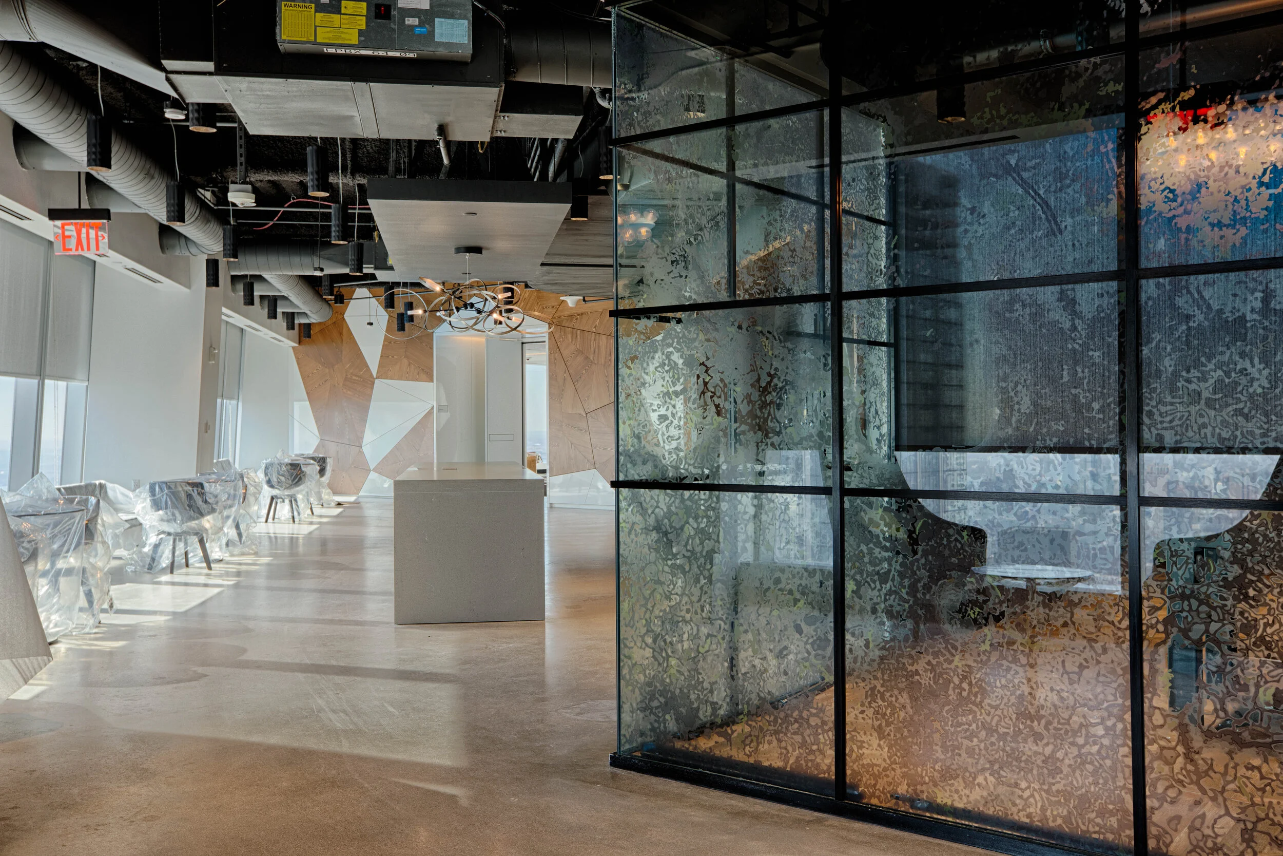 Glass Film Graphic - One WTC - Durst Properties | NYC