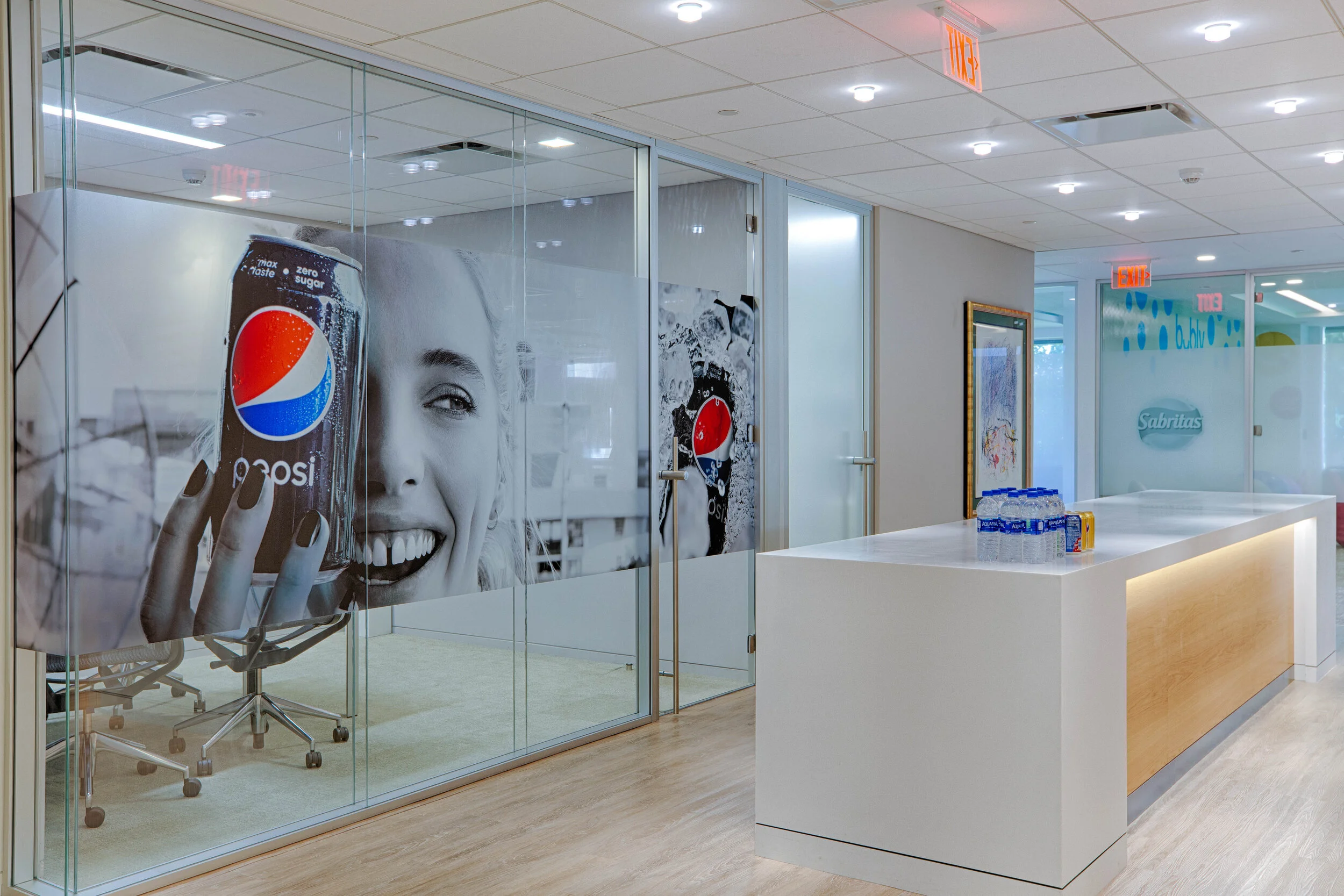 Glass Film Graphic - Pepsi Headquarters | Purchase, NY