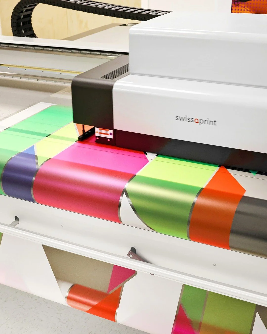 Winning the job and being able to print it are two different problems. Window film dealers, installers and designers send us the large format work their own equipment cannot run. You send the artwork, we print it on our SwissQprint and ship it ready 