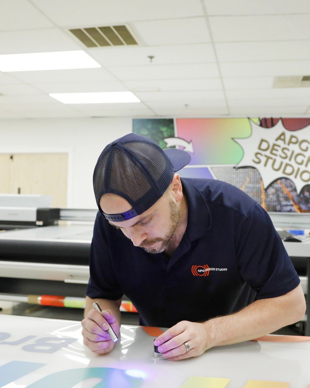 We offer trade printing for window film dealers, installers and designers. Send us the artwork, or let us design for you. We design, proof and print in-house on our SwissQprint and ship it ready for your team to install.

Talk to us about trade print