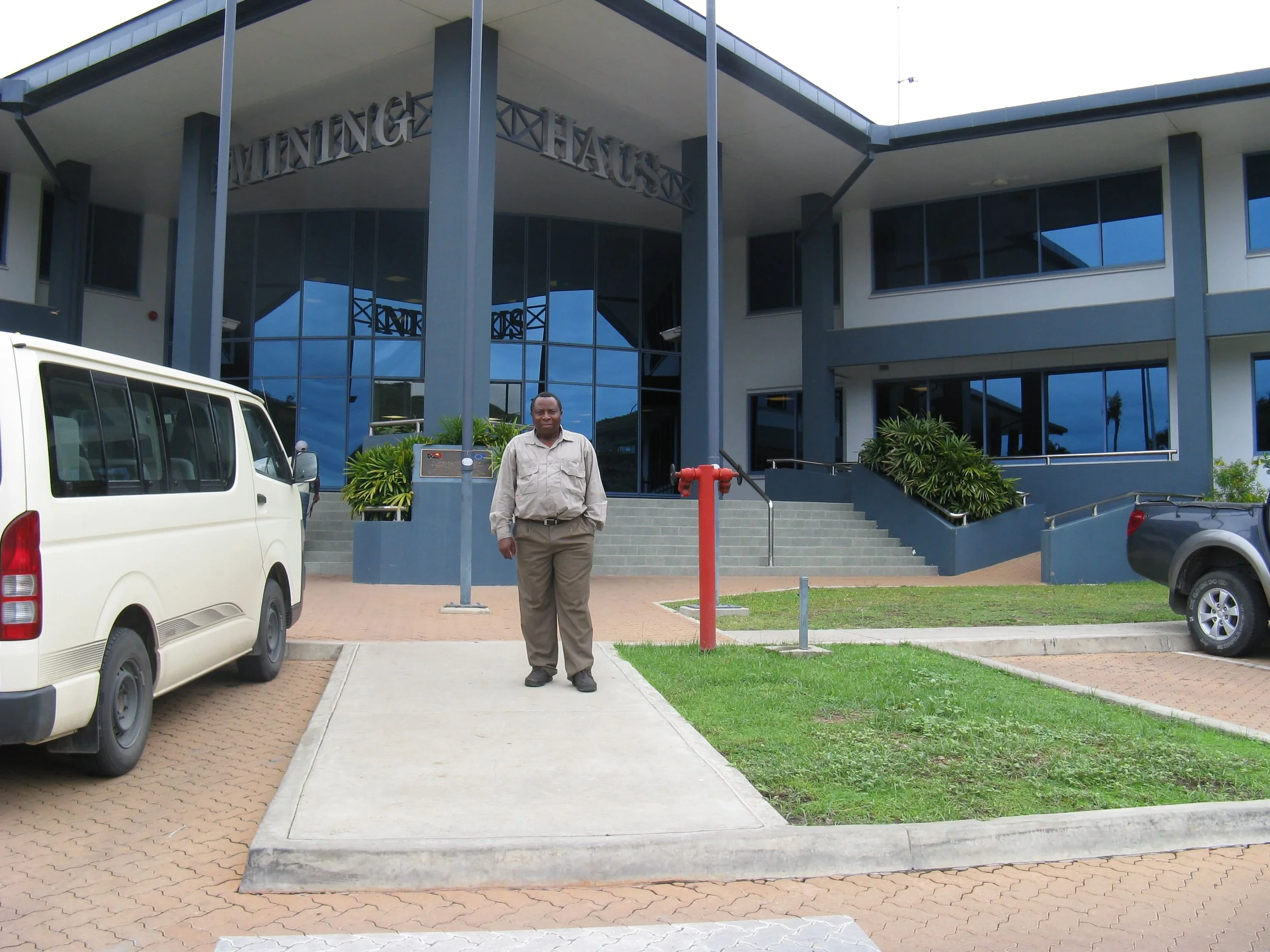 Prof. Ambrose Walemba in Port-Moresby