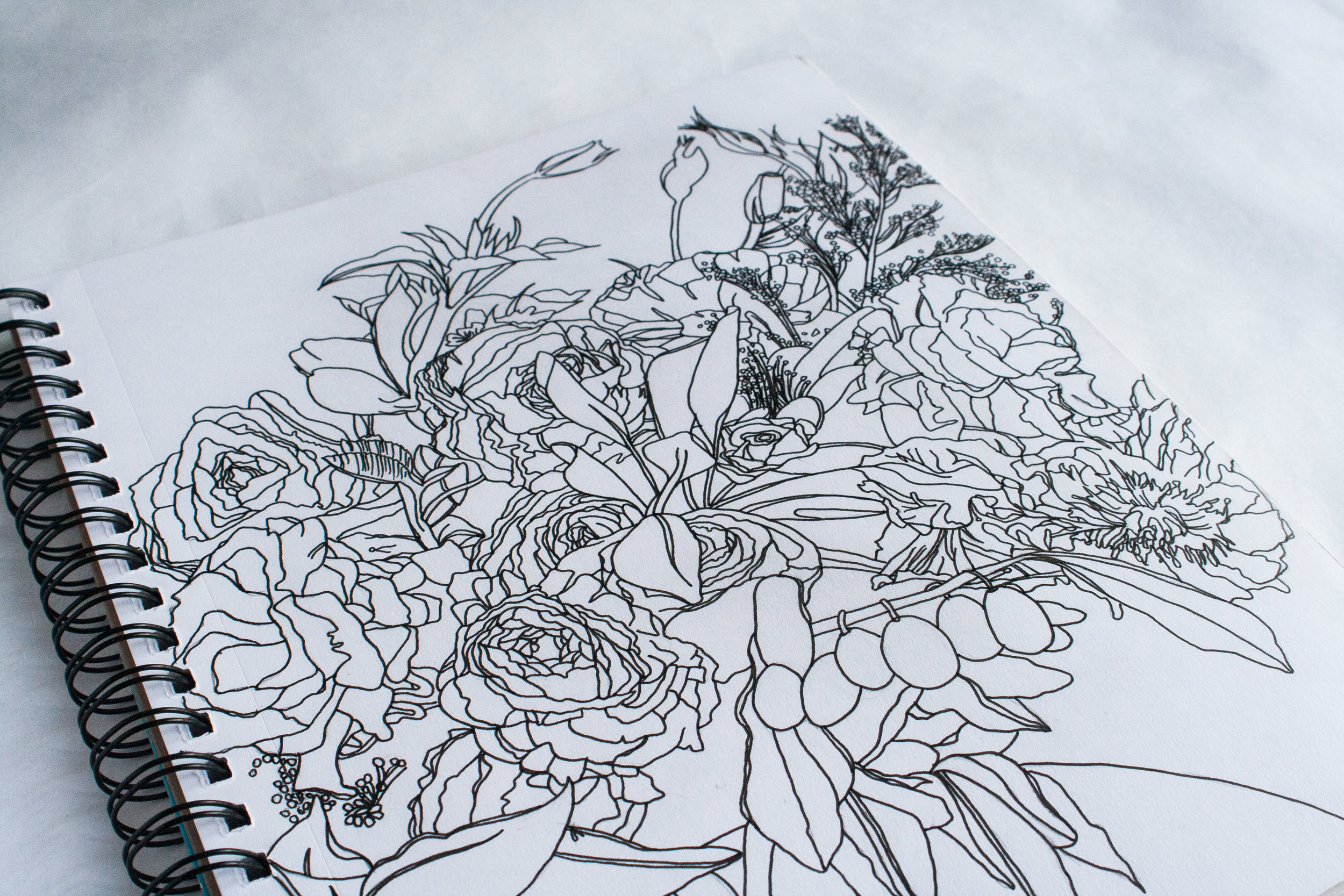Flower Drawing 2