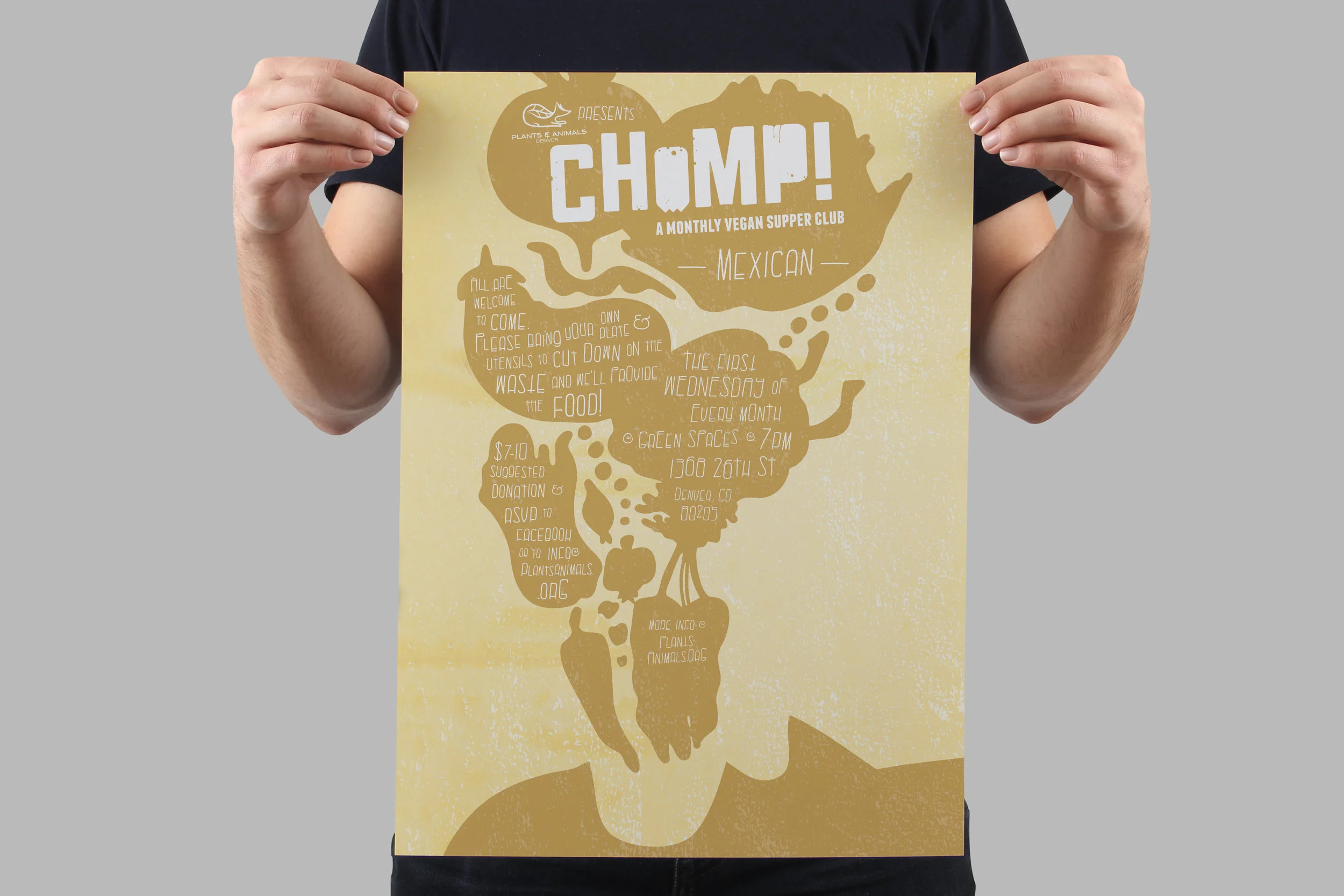Chomp Dinner Poster