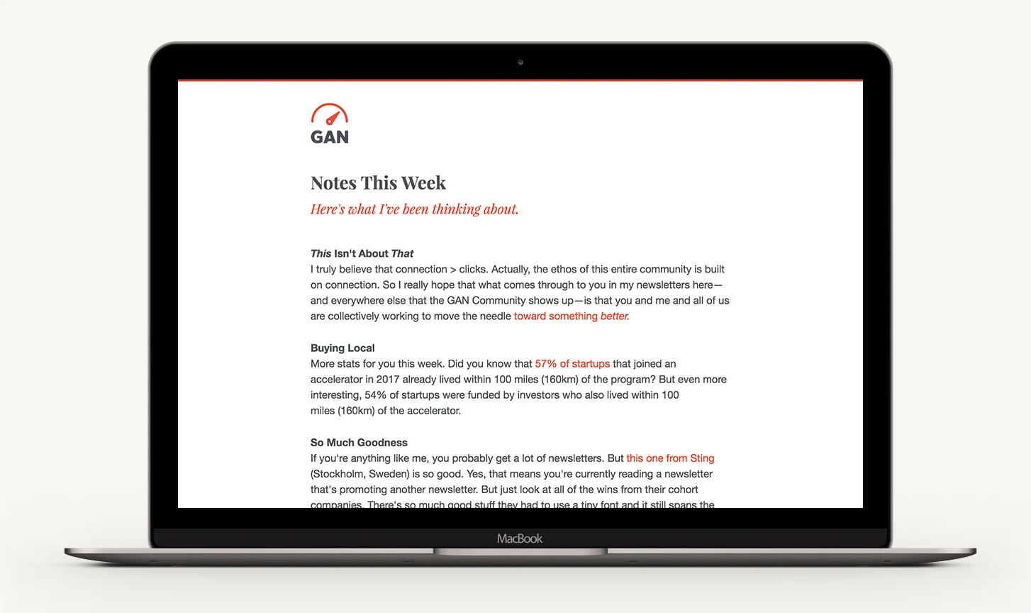 GAN's Newsletter