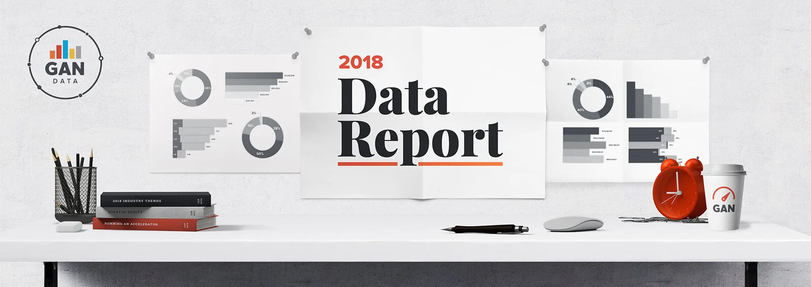 Data Report Infographic Logo