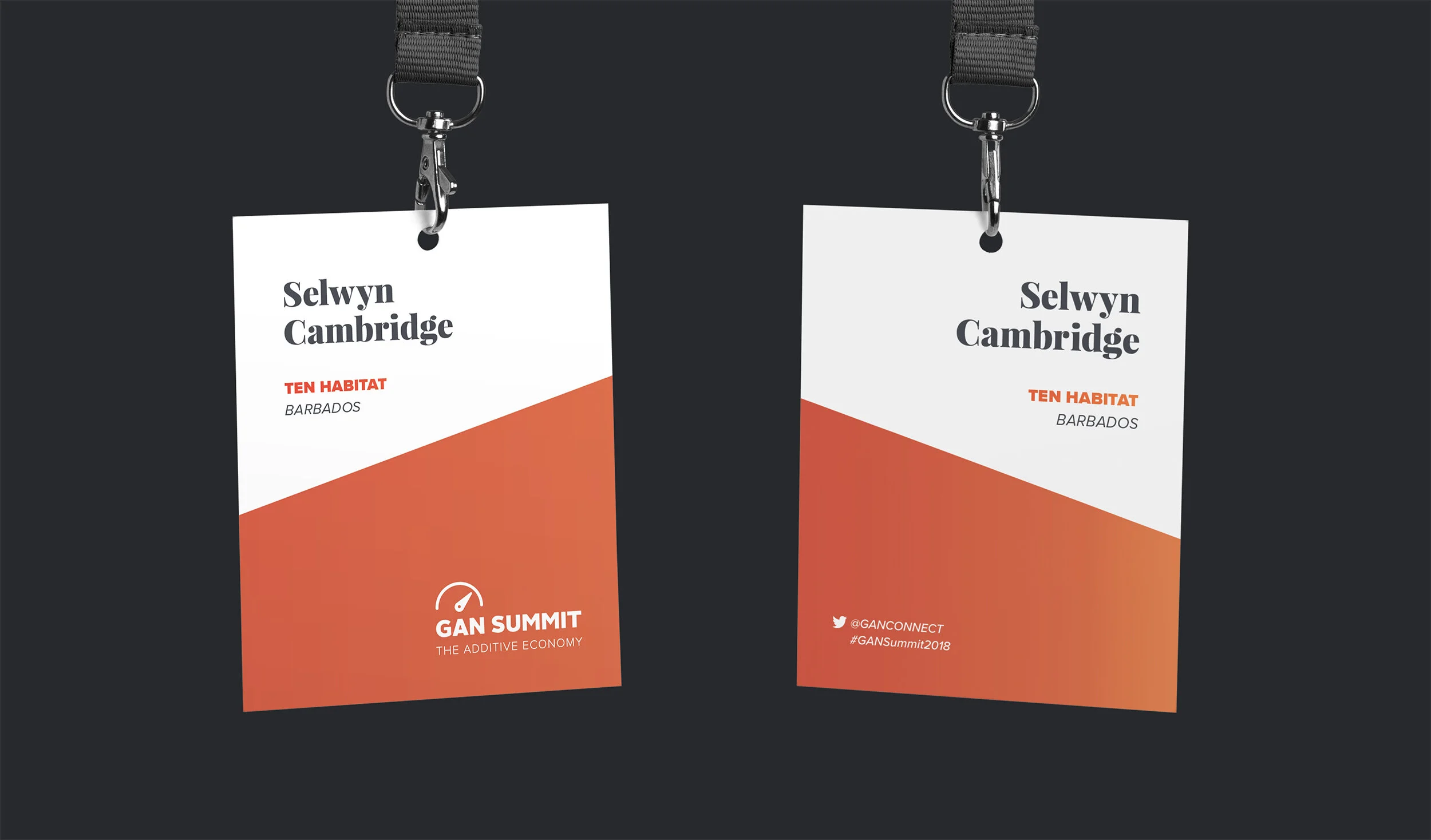 GAN Summit Name Badges