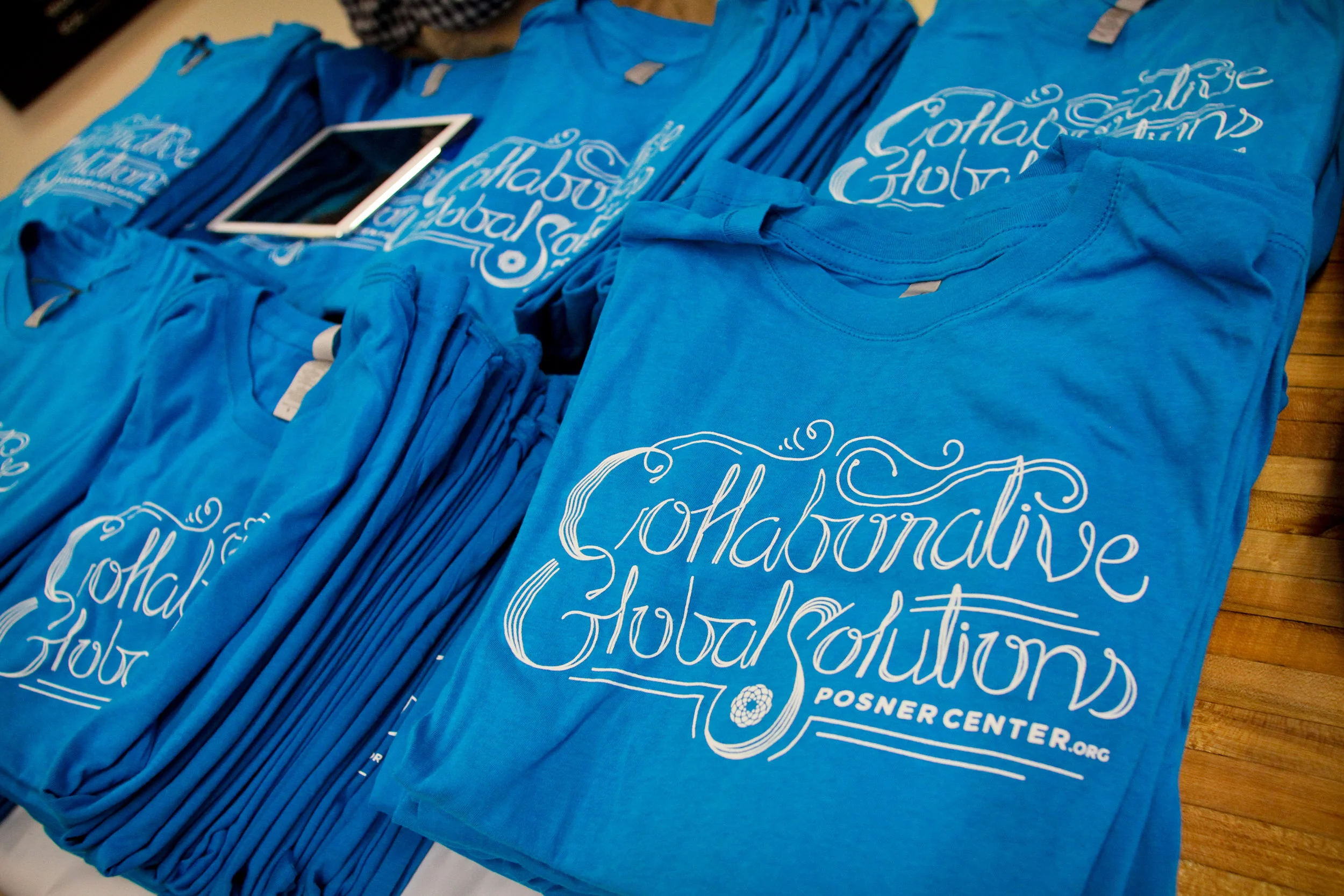 T-shirts designed by Dan Quay and printed by&nbsp;A Small Print Shop.