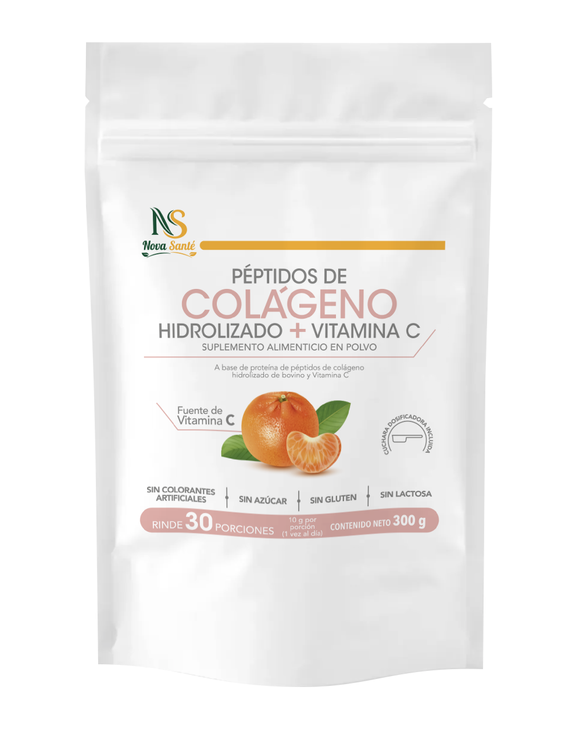 Péptidos de Colágeno Hidrolizado + Vitamina C