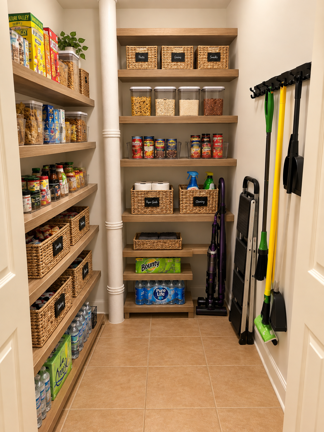 Pantry Organization Reshaped Spaces
