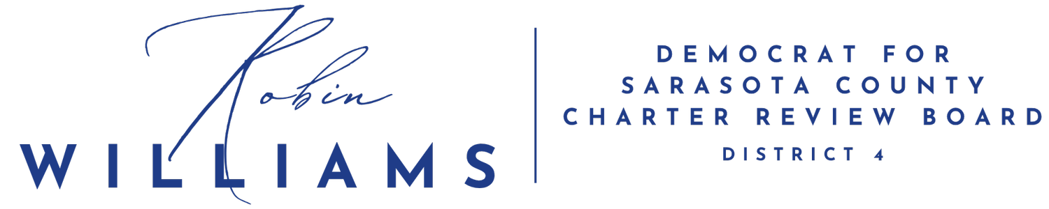 Robin Williams for Sarasota County Charter Review Board