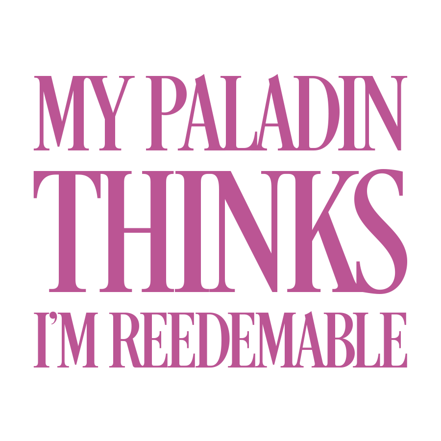 Paladin Sticker