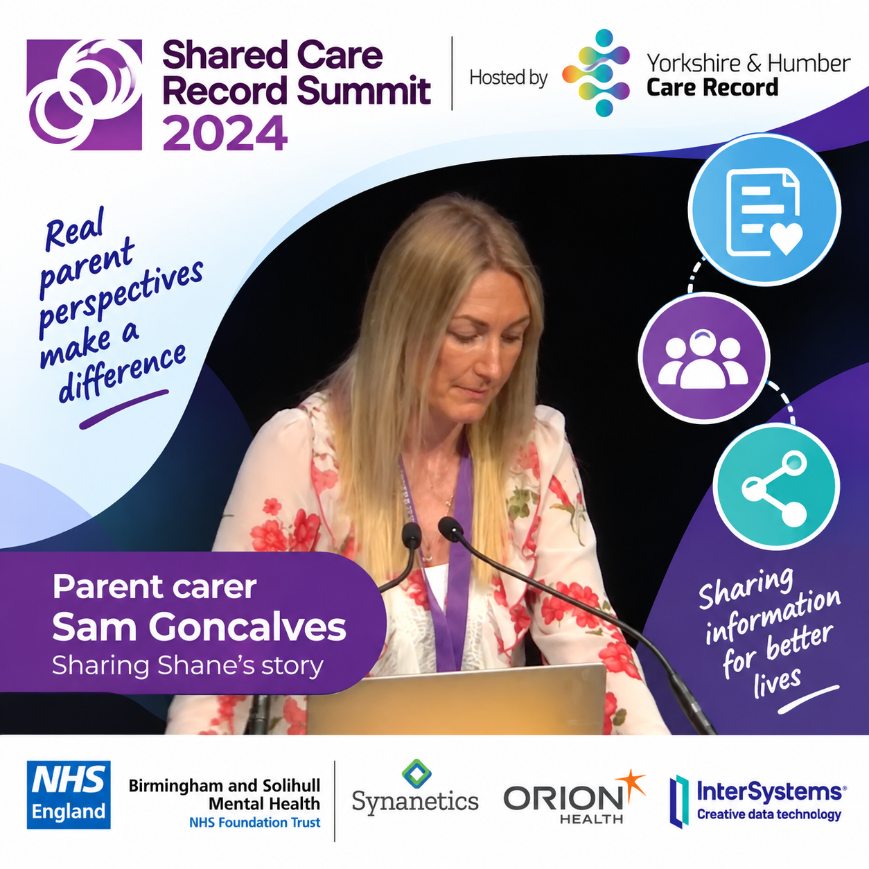 Multi Me at Shared Care Record Summit