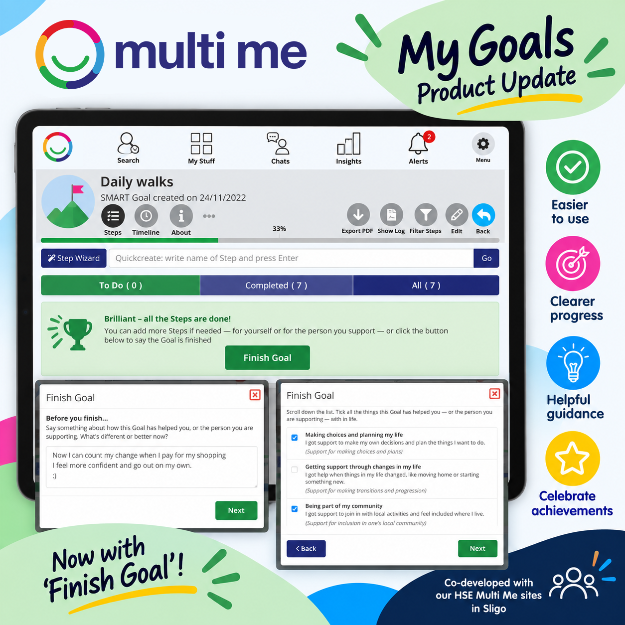 Improvements to My Goals
