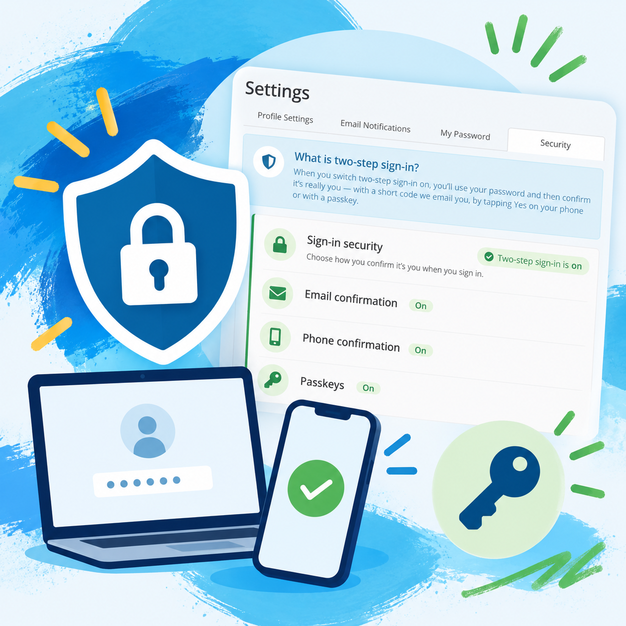 New! More ways to keep your Multi Me account secure 🔐