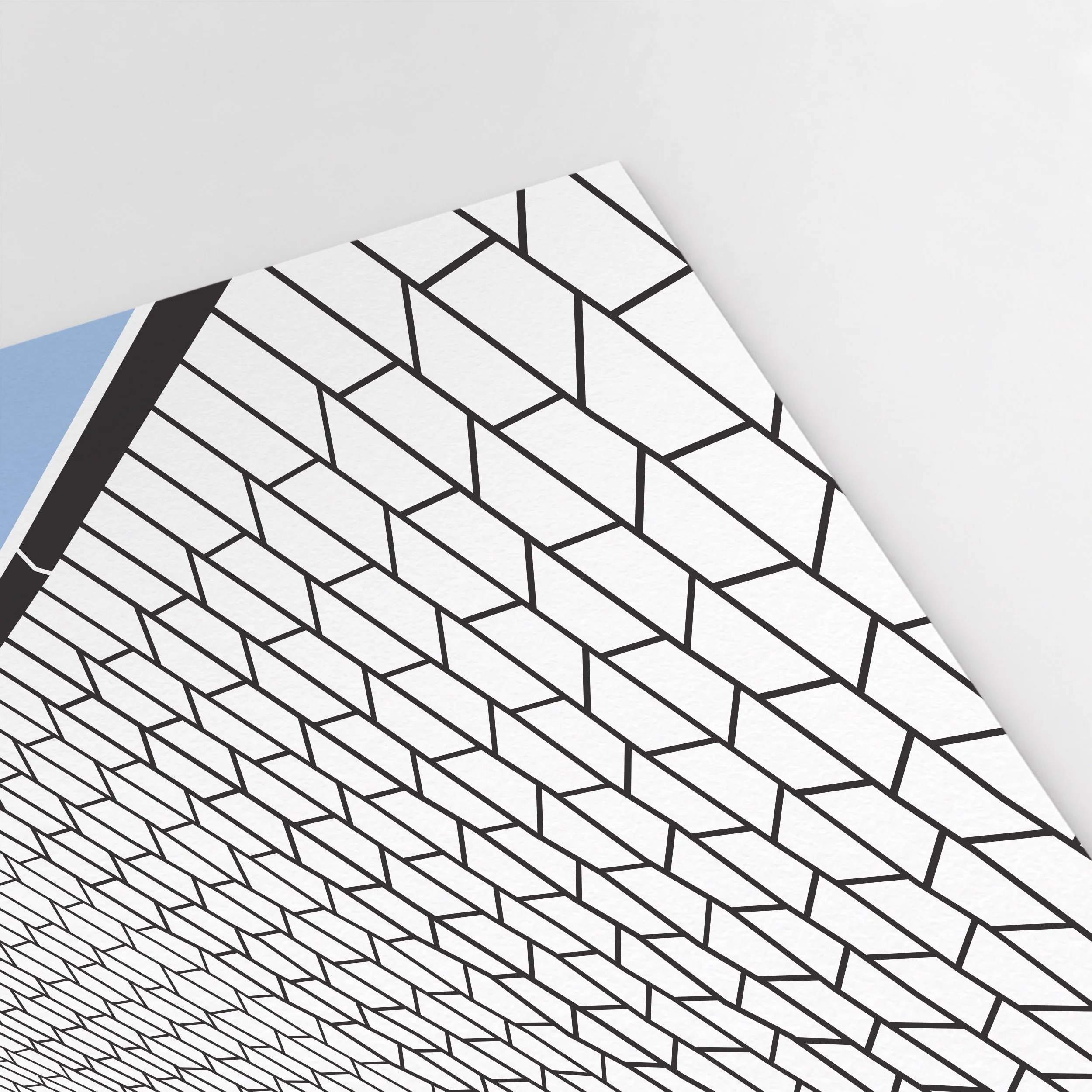 Detail of the MAAT museum’s curved exterior in Pablo Jorge’s Lisbon riverside illustration.