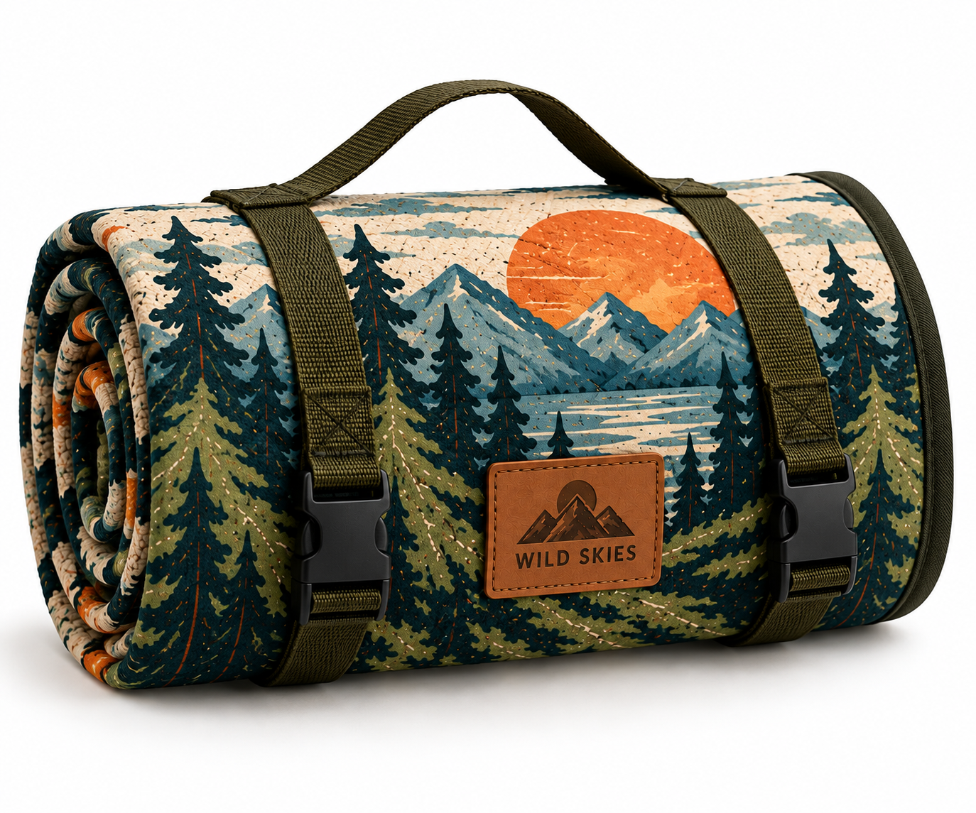 Wild Skies Overlook Picnic Blanket