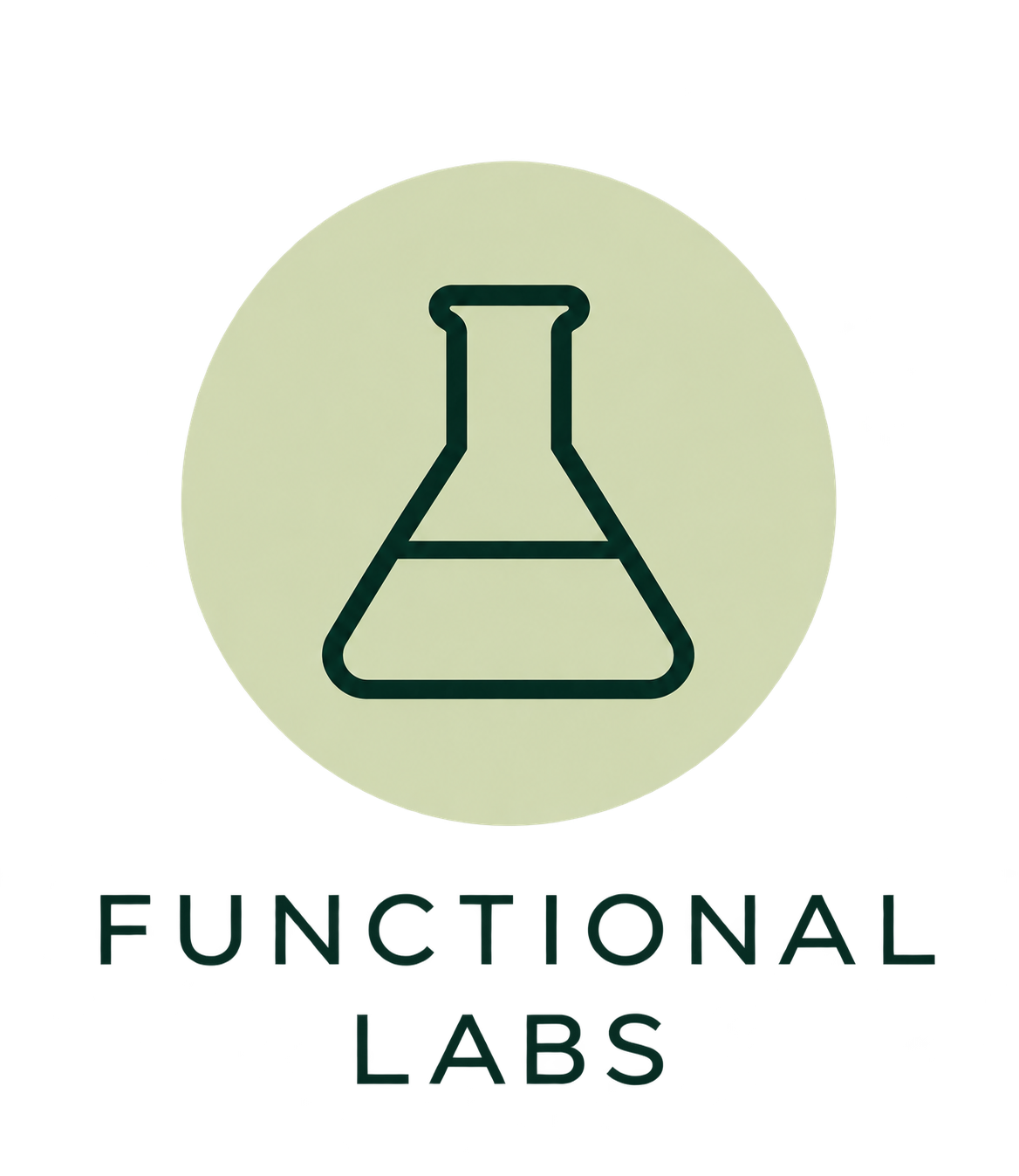 Functional Lab Testing icon representing at-home testing used to gain personalized wellness insights.