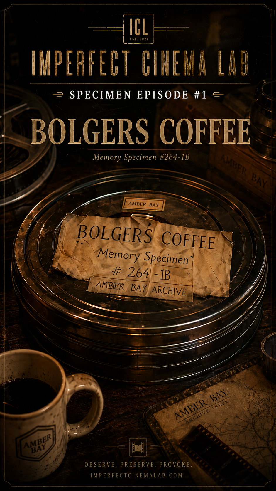 ICL - Specimen Episode: Bolgers Coffee original video cover.