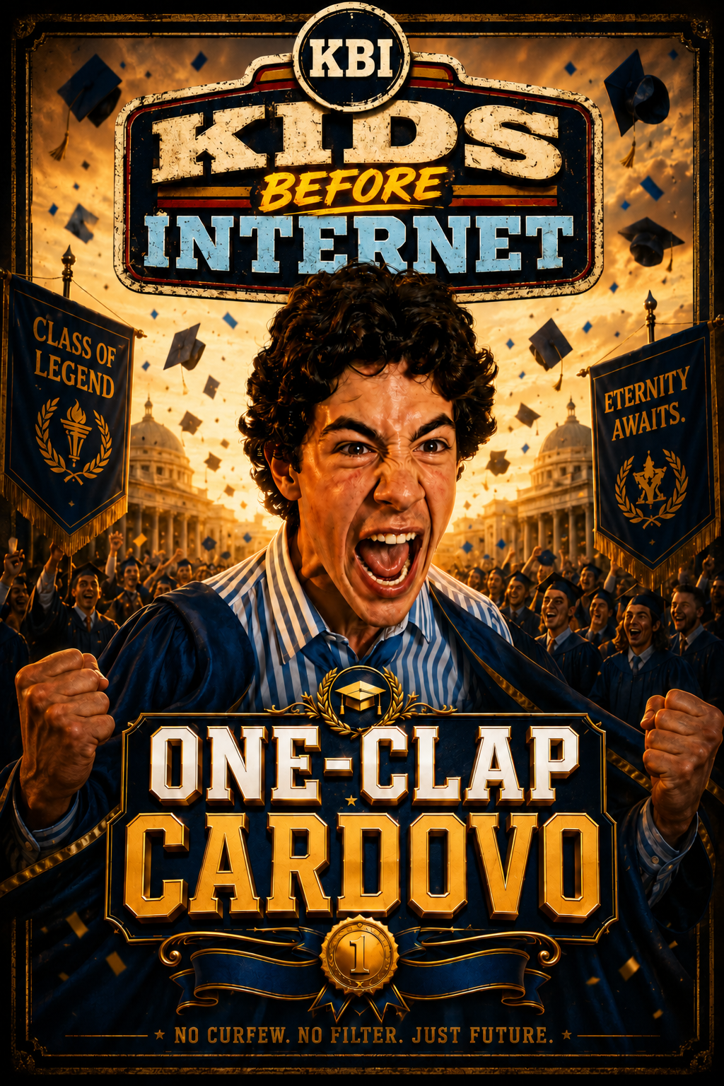KIDS BEFORE INTERNET - One-Clap Cardovo original video cover.