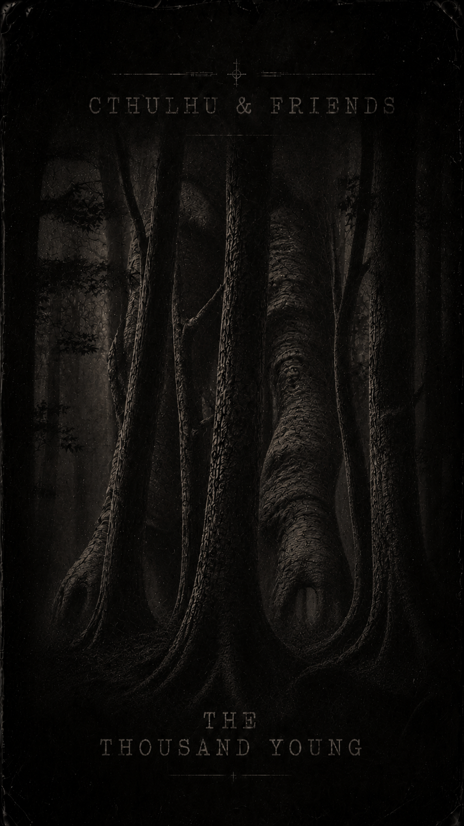 CTHULHU AND FRIENDS — The Thousand Young original video cover.