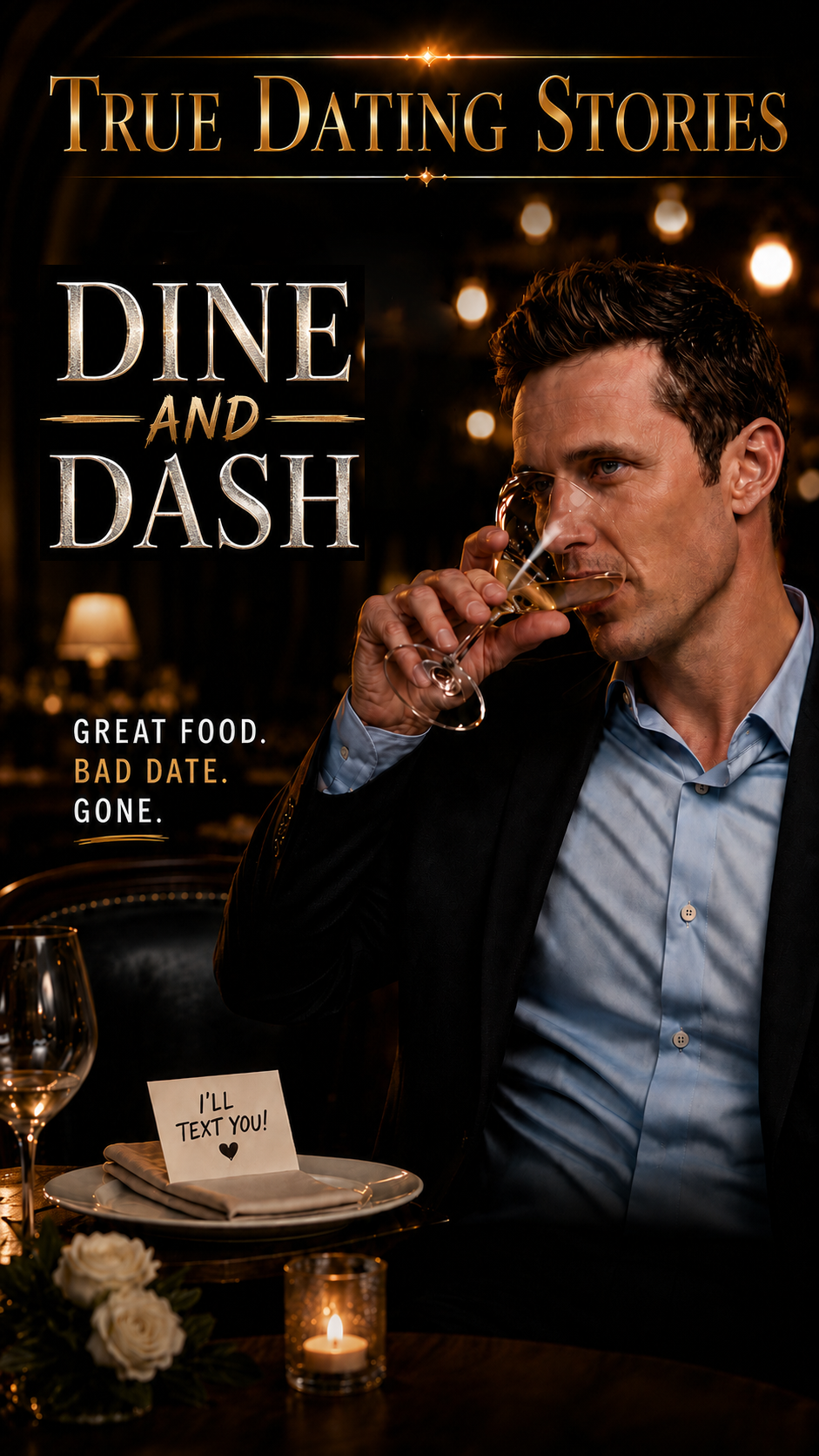 TRUE DATING STORIES — Dine and Dash original video cover.