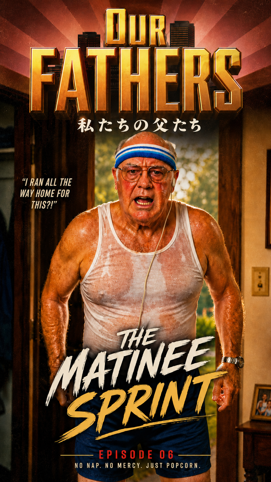 OUR FATHERS — The Matinee Sprint original video cover.