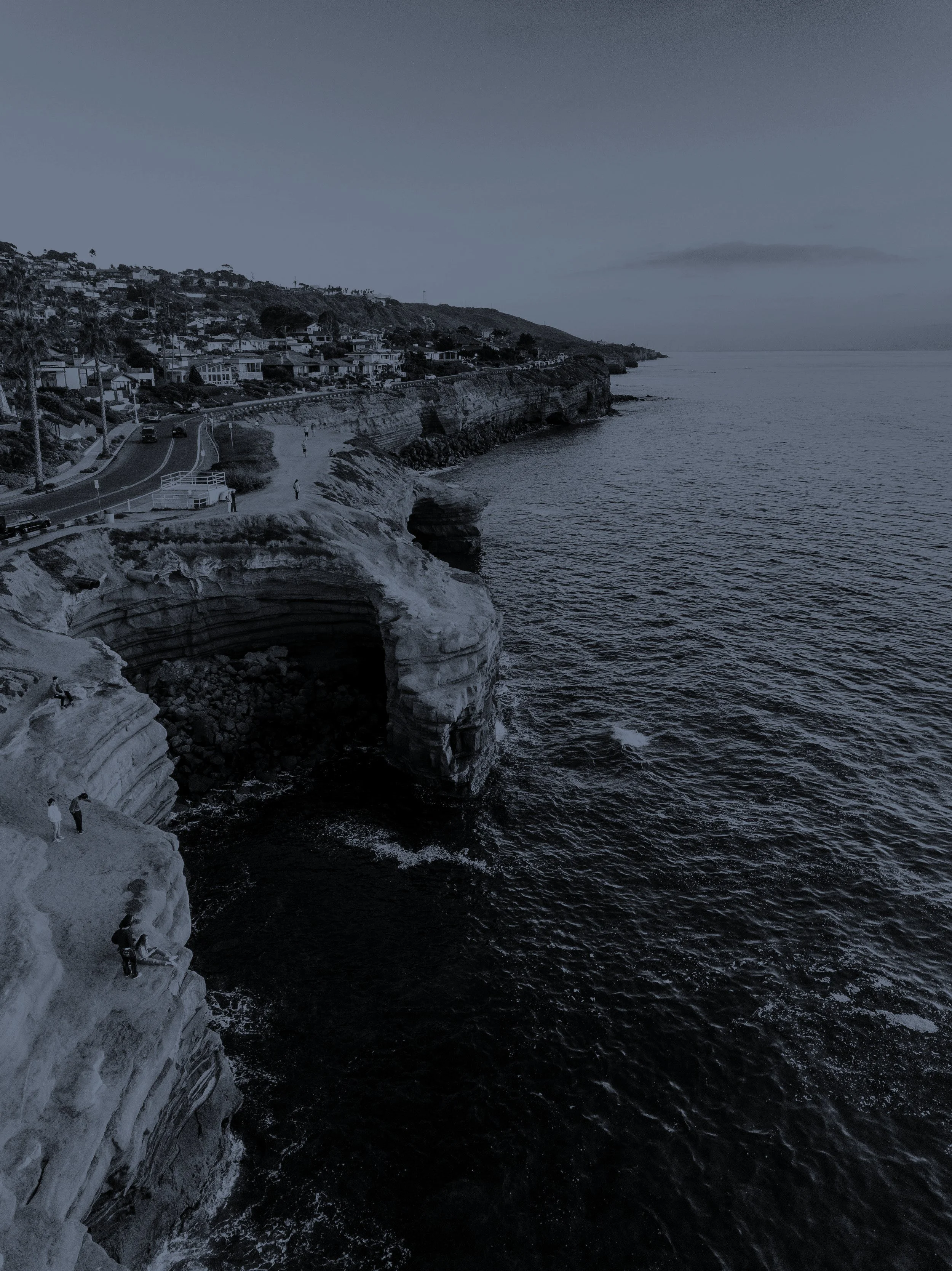 La Jolla coastline near The Lodge at Torrey Pines, San Diego