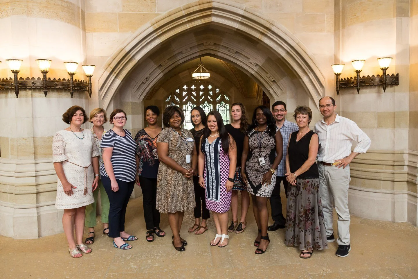 Richmond and District of Columbia Teams at the Intensive Session, July 2015. (From left to right: Valerie J. Schwarz, Libby Germer, Melissa R. Anderson, Tarie Pace, Shannon Foster-Williams, Christina Cancelli, Sobeyda Rivera, Jeanne Callahan, Chenise